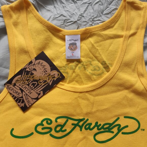 NWT Ed Hardy tank top - Picture 3 of 6